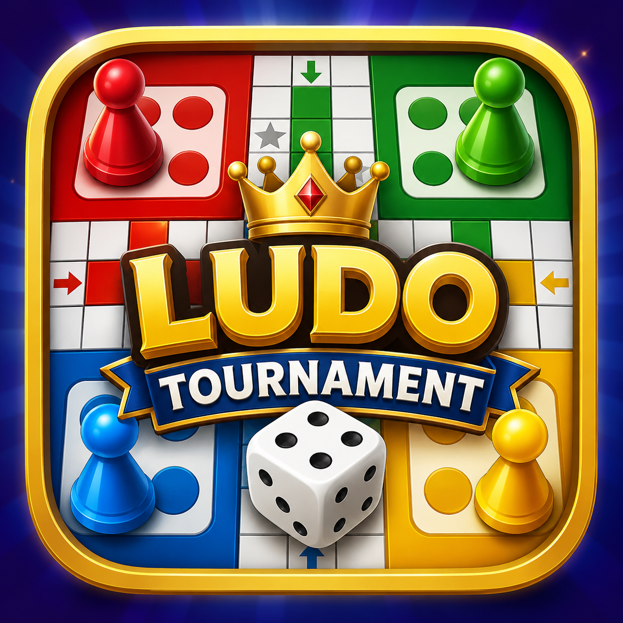 Ludo Tournament Logo